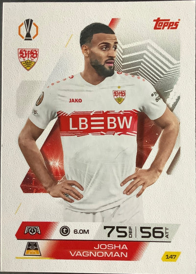 Josha Vagnoman – Topps Match Attax Champions League 2025/26 – #147