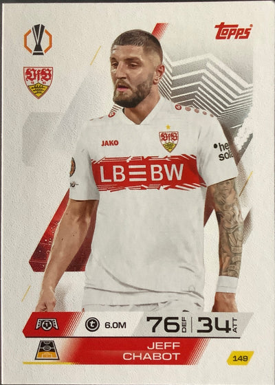 Jeff Chabot – Topps Match Attax Champions League 2025/26 – #149