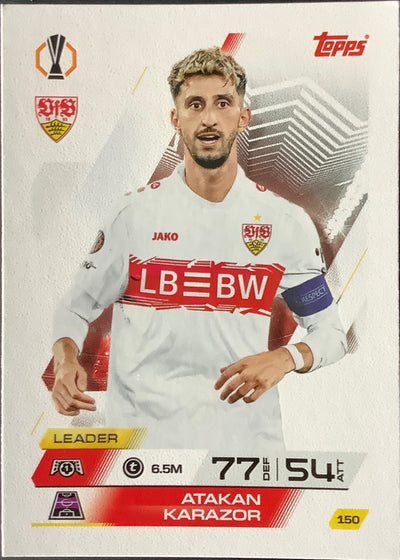 Atakan Karazor – Topps Match Attax Champions League 2025/26 – #150