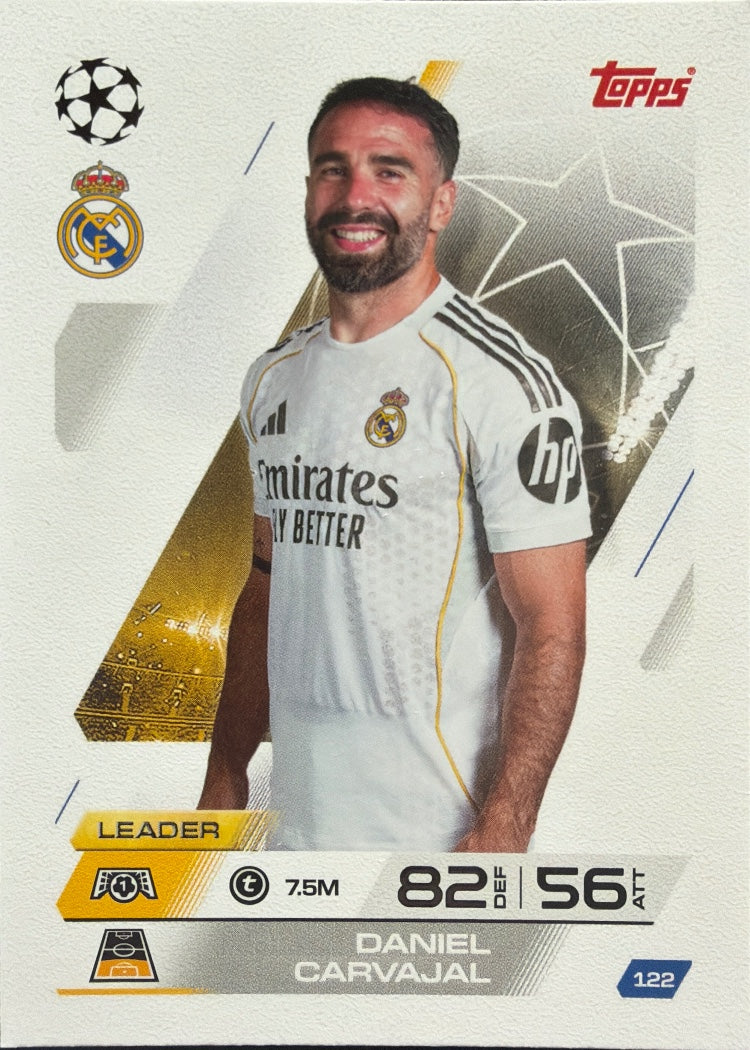 Daniel Carvajal – Topps Match Attax Champions League 2025/26 – #122