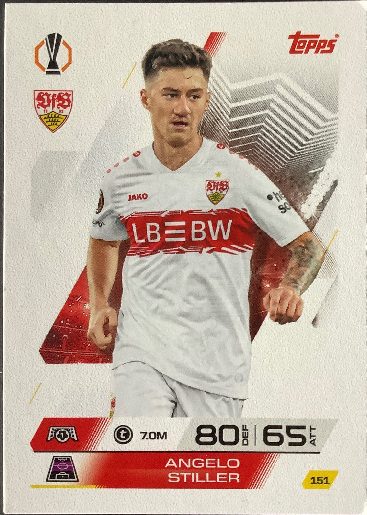 Angelo Stiller – Topps Match Attax Champions League 2025/26 – #151