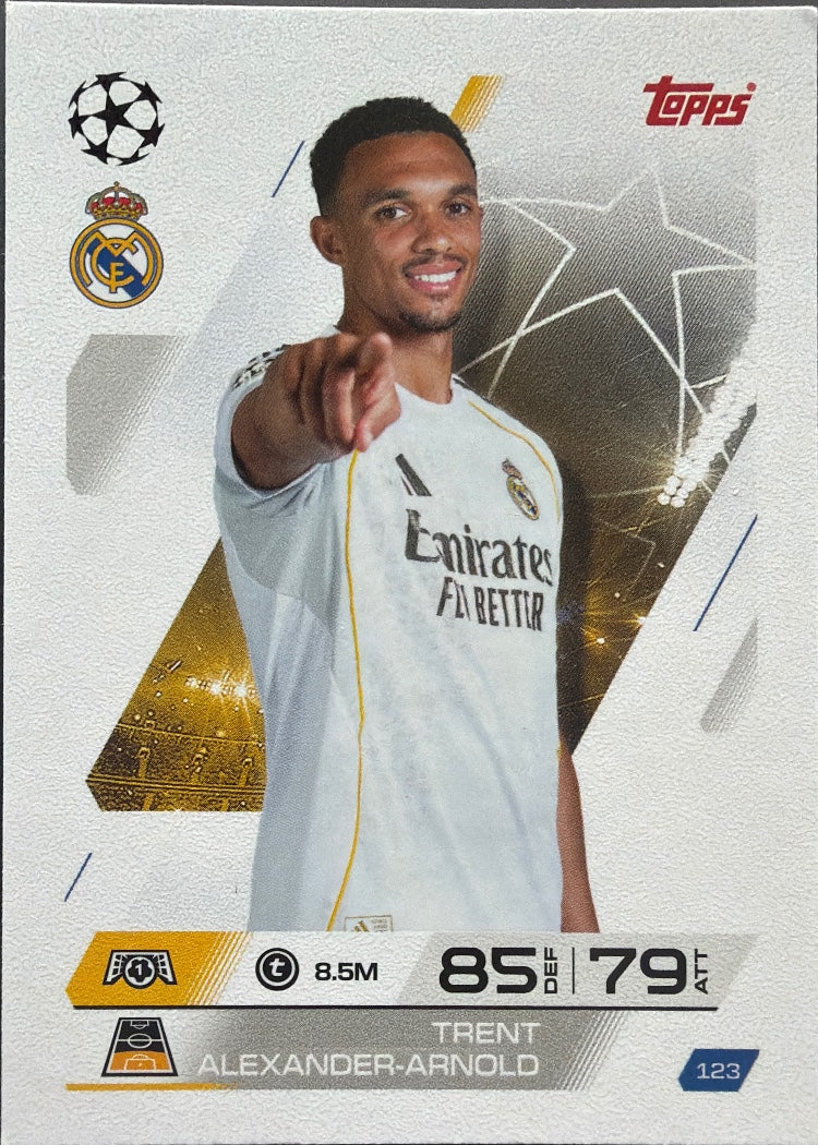 Trent Alexander-Arnold – Topps Match Attax Champions League 2025/26 – #123