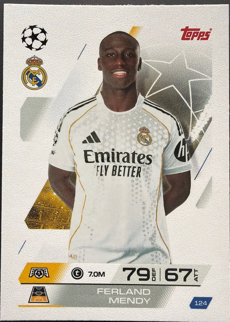 Ferland Mendy – Topps Match Attax Champions League 2025/26 – #124
