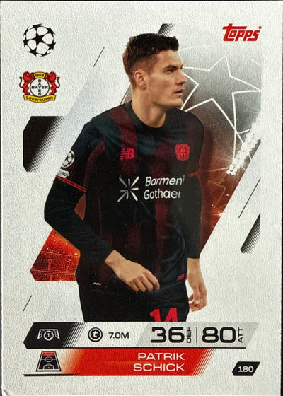 Patrik Schick – Topps Match Attax Champions League 2025/26 – #180