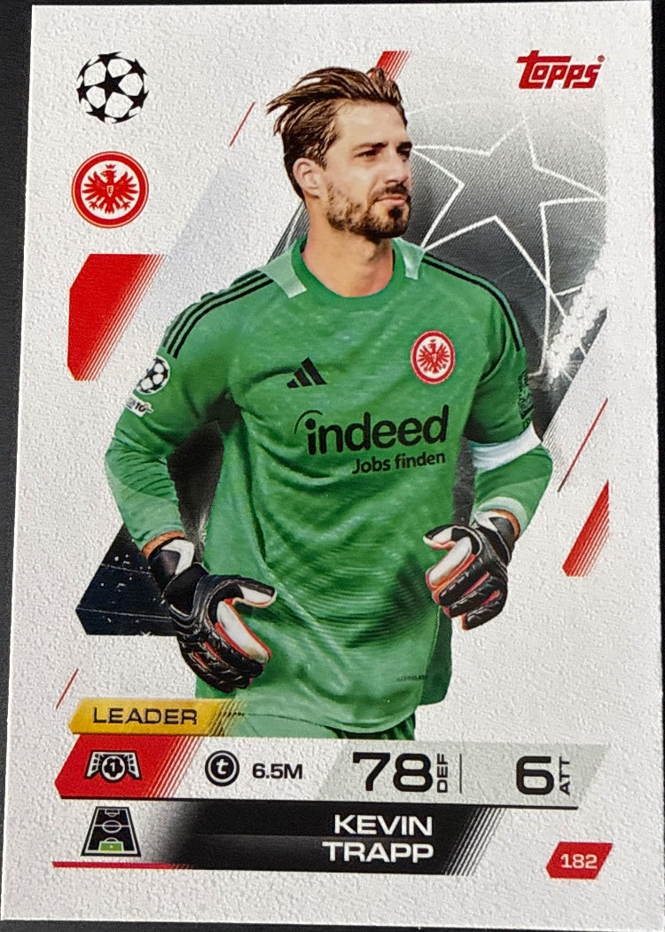 Kevin Trapp – Topps Match Attax Champions League 2025/26 – #182