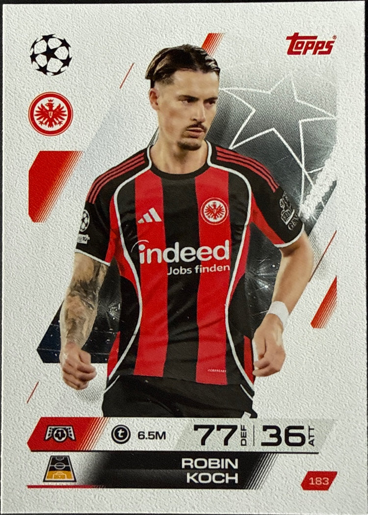 Robin Koch – Topps Match Attax Champions League 2025/26 – #183