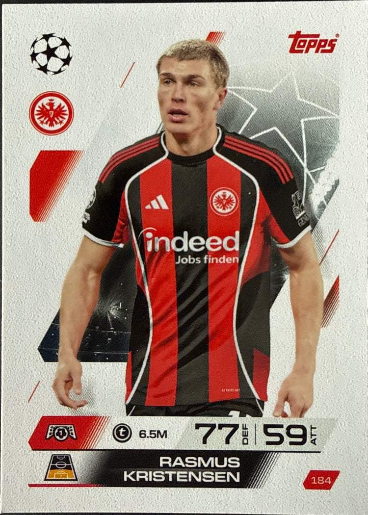 Rasmus Kristensen – Topps Match Attax Champions League 2025/26 – #184