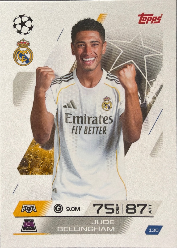 Jude Bellingham – Topps Match Attax Champions League 2025/26 – #130