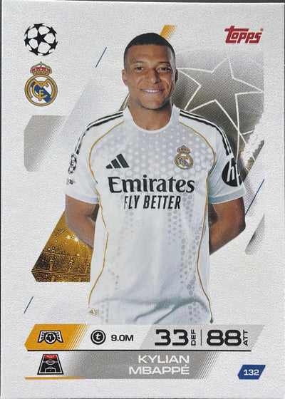 Kylian Mbappé – Topps Match Attax Champions League 2025/26 – #132