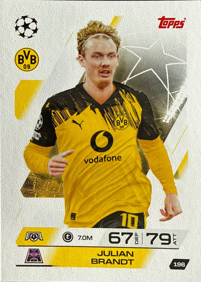 Julian Brandt – Topps Match Attax Champions League 2025/26 – #196