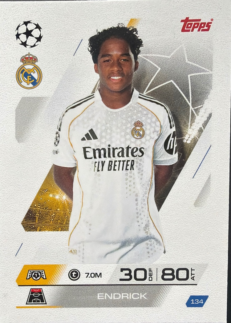 Endrick – Topps Match Attax Champions League 2025/26 – #134