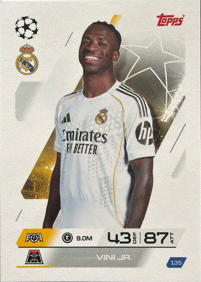 Vini Jr. – Topps Match Attax Champions League 2025/26 – #135