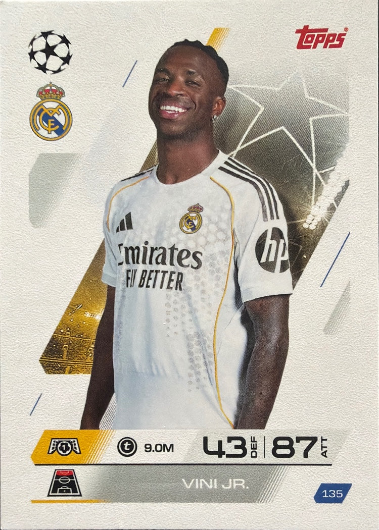 Vini Jr. – Topps Match Attax Champions League 2025/26 – #135