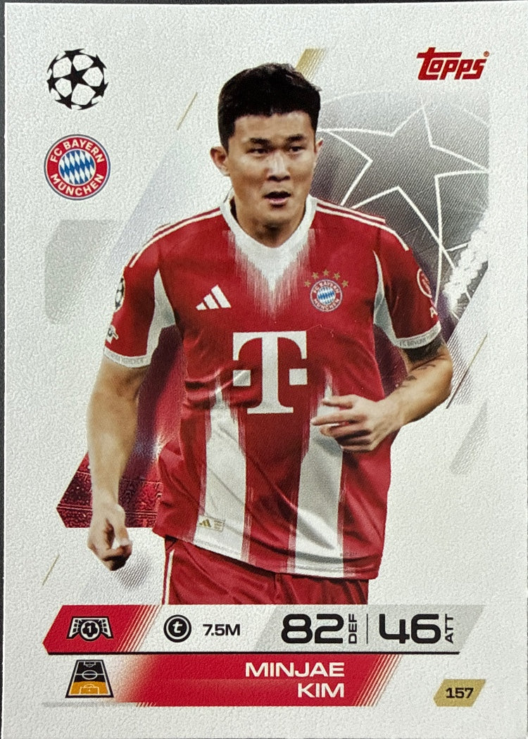 Kim Min-Jae – Topps Match Attax Champions League 2025/26 – #157