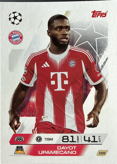 Dayot Upamecano – Topps Match Attax Champions League 2025/26 – #159