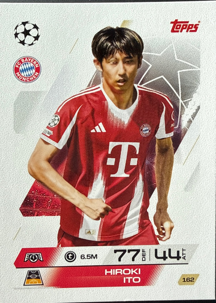 Hiroki Ito – Topps Match Attax Champions League 2025/26 – #162
