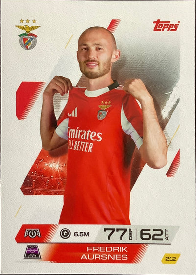 Fredrik Aursnes – Topps Match Attax Champions League 2025/26 – #212