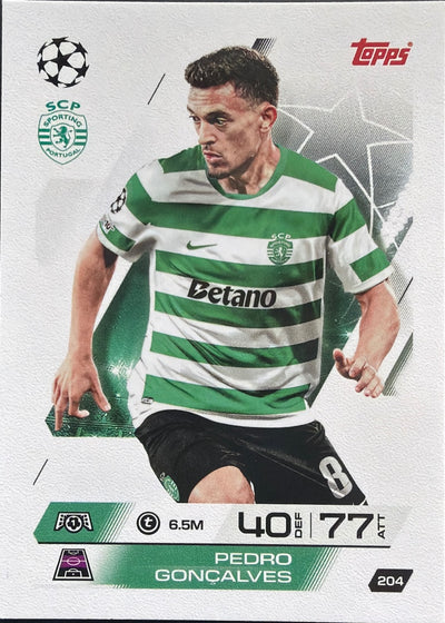 Pedro Gonçalves – Topps Match Attax Champions League 2025/26 – #204