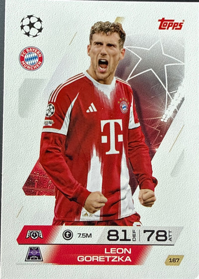 Leon Goretzka – Topps Match Attax Champions League 2025/26 – #167