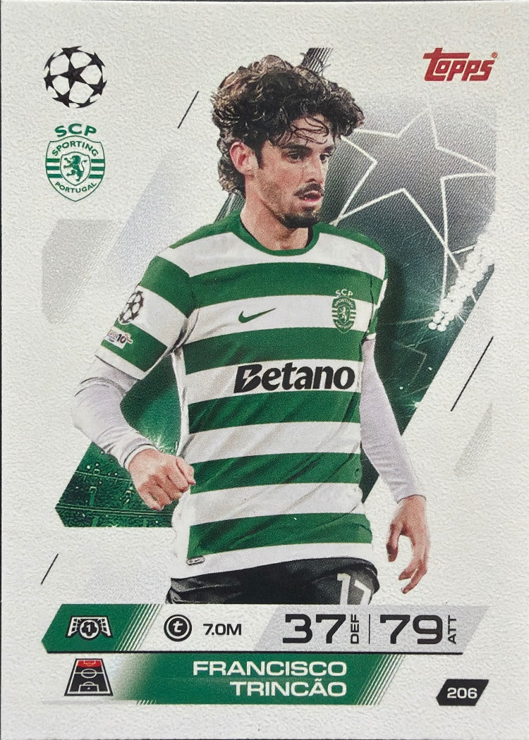 Francisco Trincão – Topps Match Attax Champions League 2025/26 – #206