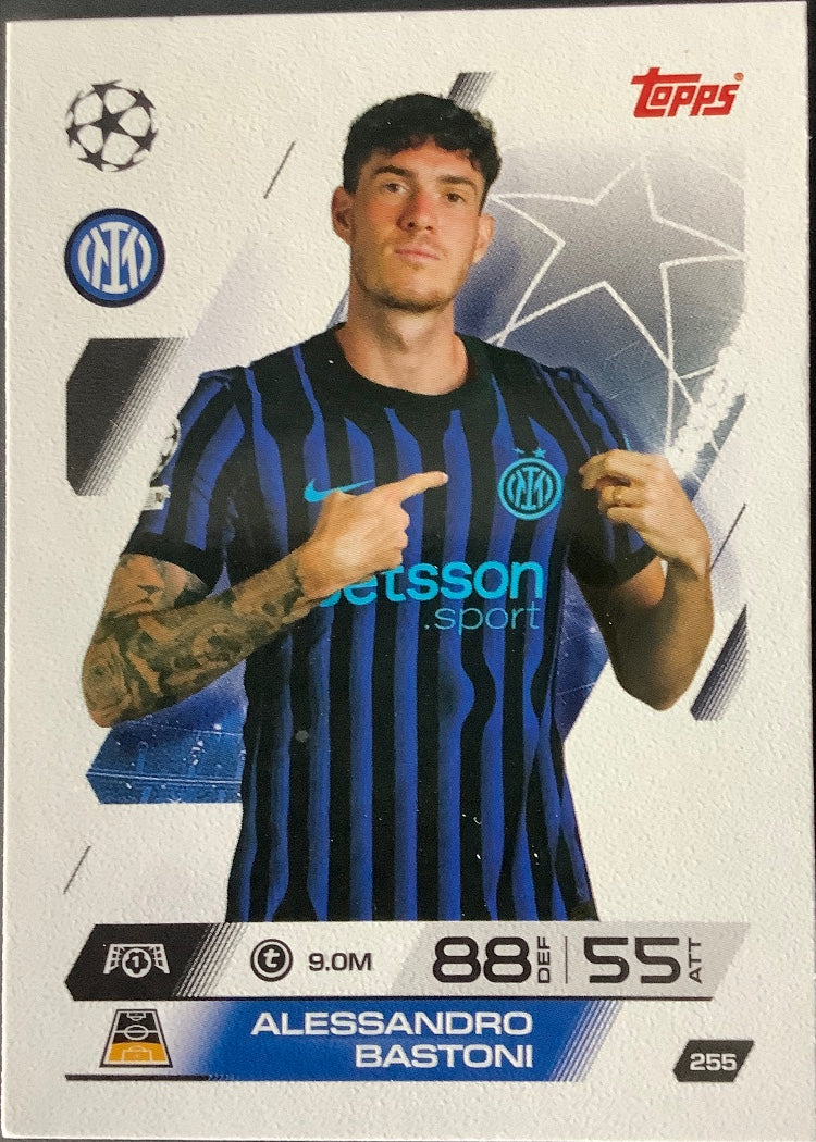 Alessandro Bastoni – Topps Match Attax Champions League 2025/26 – #255