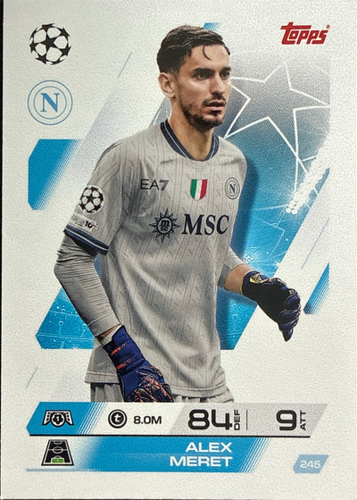 Alex Meret – Topps Match Attax Champions League 2025/26 – #245