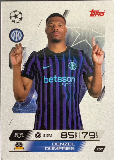 Denzel Dumfries – Topps Match Attax Champions League 2025/26 – #257