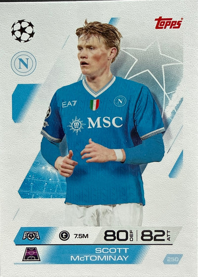 Scott McTominay – Topps Match Attax Champions League 2025/26 – #250