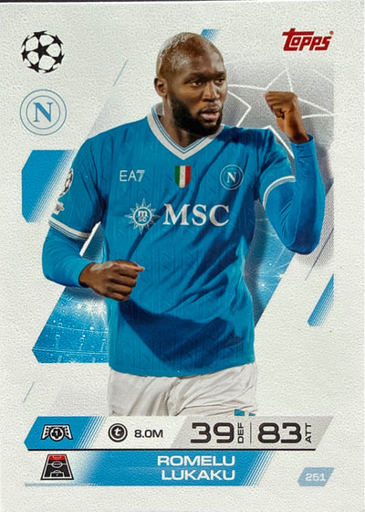 Romelu Lukaku – Topps Match Attax Champions League 2025/26 – #251
