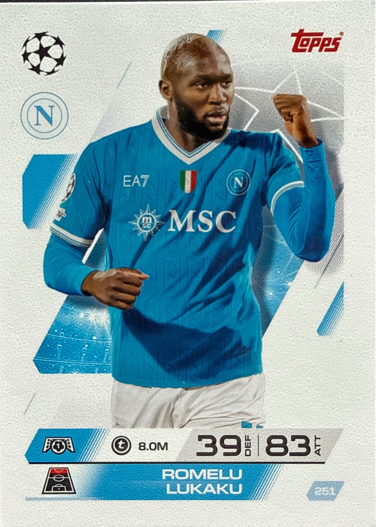 Romelu Lukaku – Topps Match Attax Champions League 2025/26 – #251