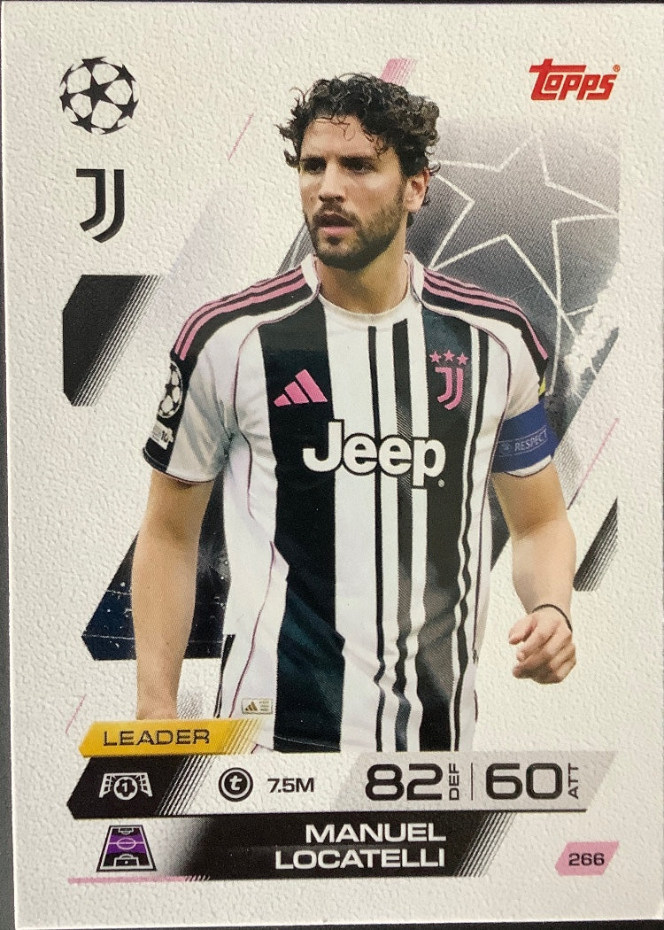 Manuel Locatelli – Topps Match Attax Champions League 2025/26 – #266