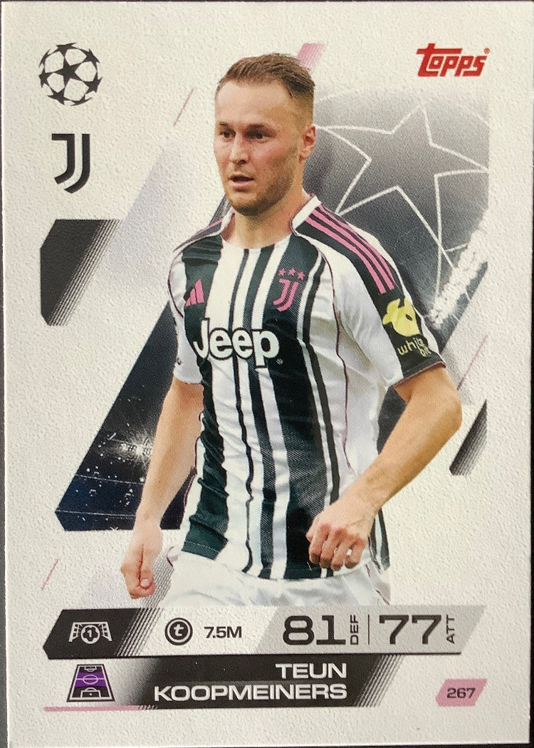 Teun Koopmeiners – Topps Match Attax Champions League 2025/26 – #267