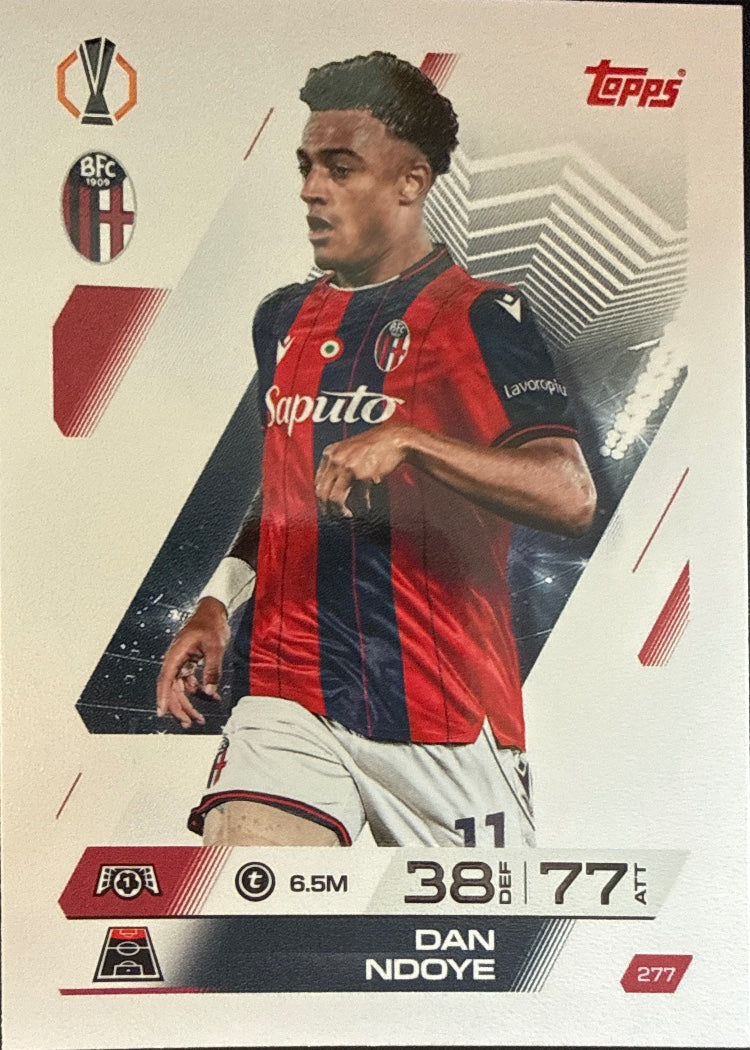 Dan Ndoye – Topps Match Attax Champions League 2025/26 – #277