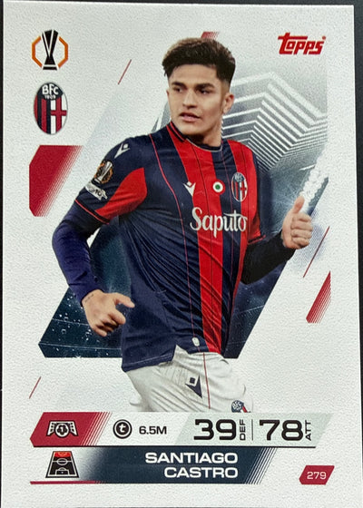 Santiago Castro – Topps Match Attax Champions League 2025/26 – #279