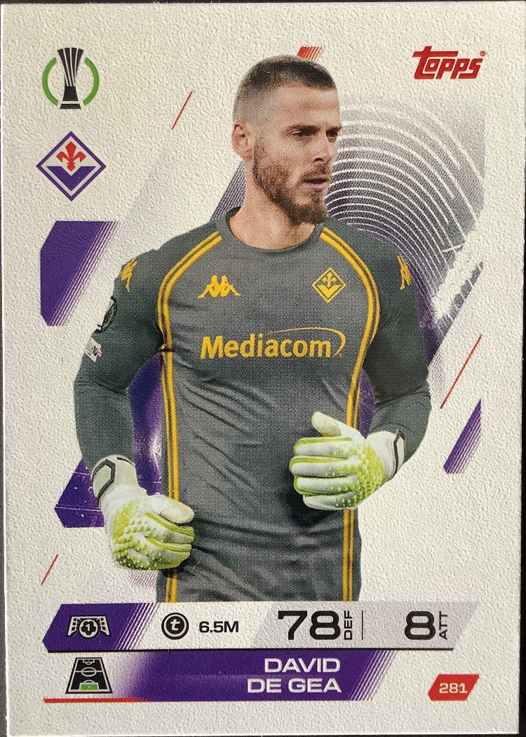 David De Gea – Topps Match Attax Champions League 2025/26 – #281