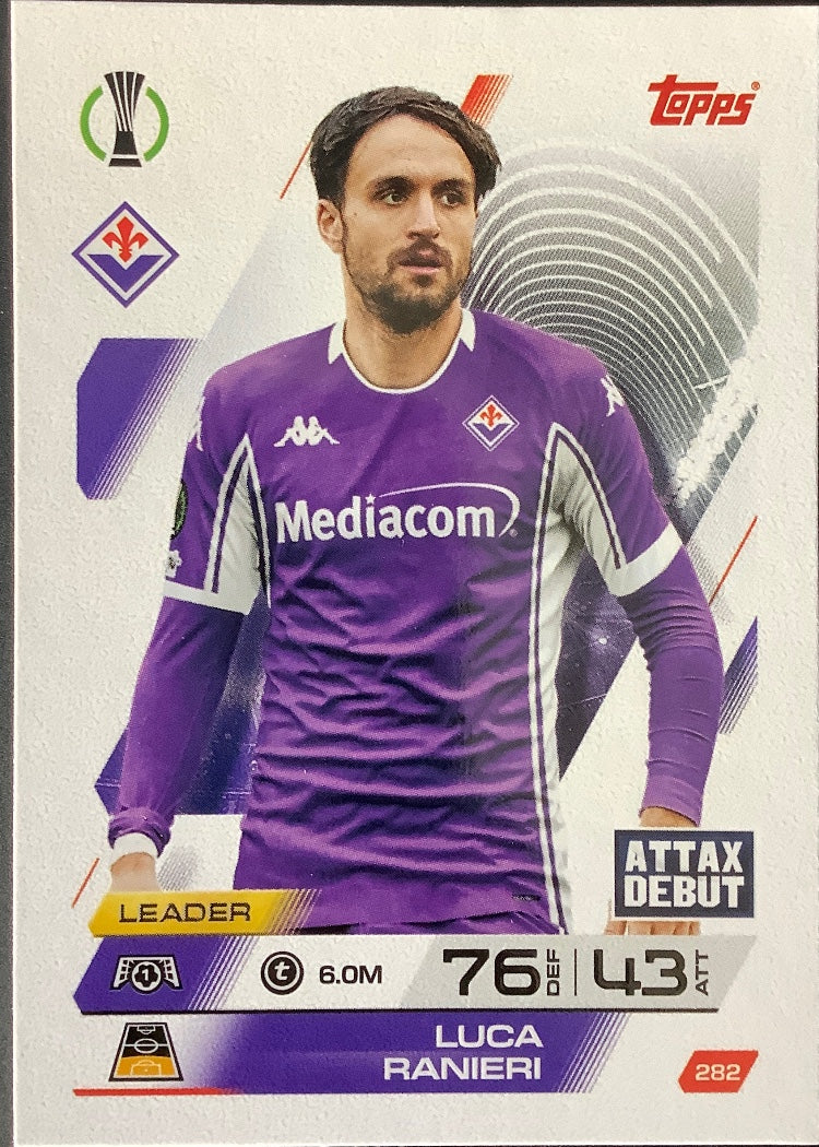 Luca Ranieri – Topps Match Attax Champions League 2025/26 – #282