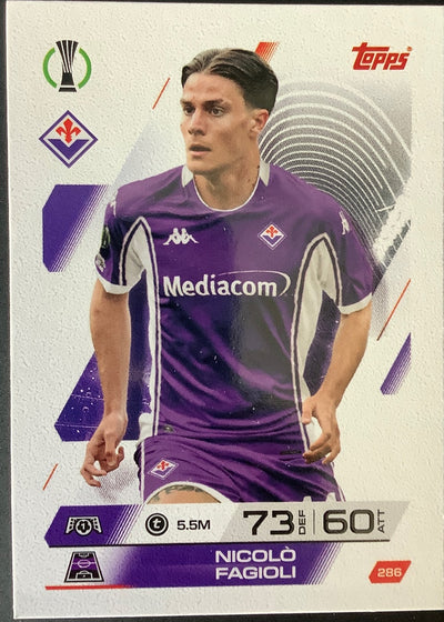 Nicolò Fagioli – Topps Match Attax Champions League 2025/26 – #286