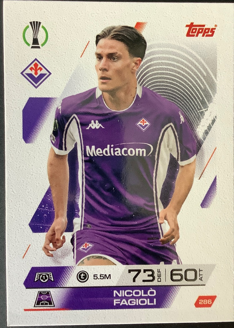 Nicolò Fagioli – Topps Match Attax Champions League 2025/26 – #286