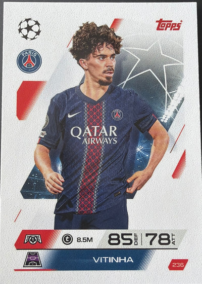 Vitinha – Topps Match Attax Champions League 2025/26 – #236