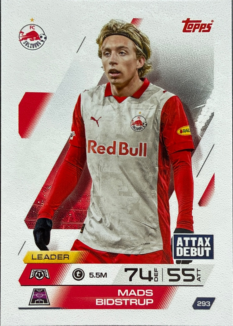 Mads Bidstrup – Topps Match Attax Champions League 2025/26 – #293