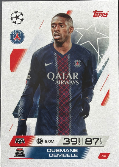 Ousmane Dembélé – Topps Match Attax Champions League 2025/26 – #242