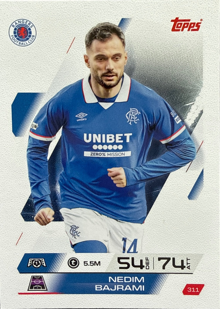 Nedim Bajrami – Topps Match Attax Champions League 2025/26 – #311