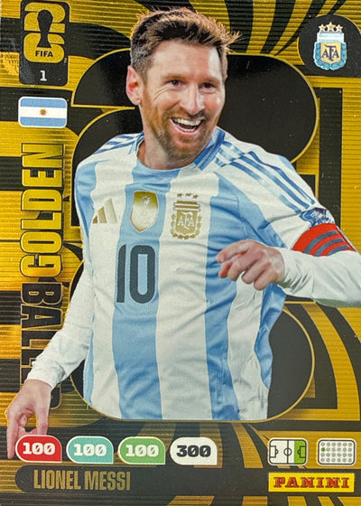 Lionel Messi – Panini Adrenalyn XL FIFA World Cup 2026 – #1