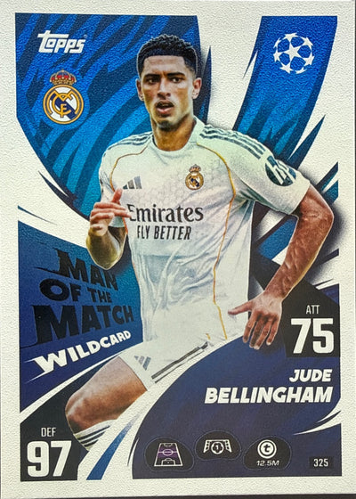Jude Bellingham – Topps Match Attax Champions League 2025/26 – #325