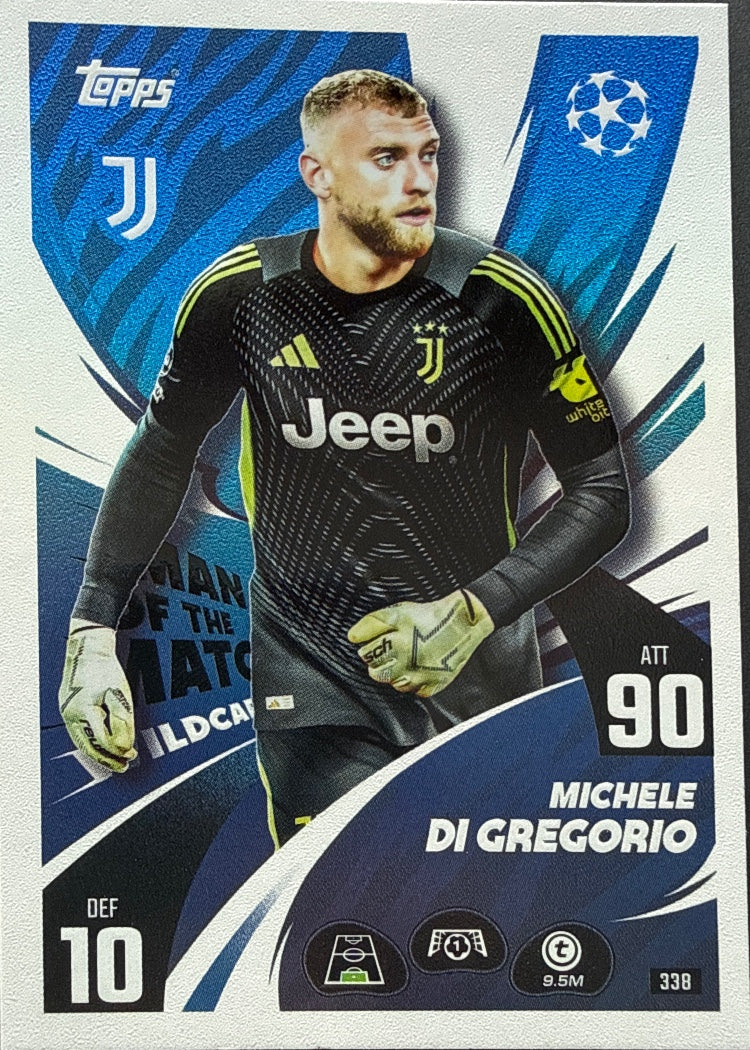 Michele Di Gregorio – Topps Match Attax Champions League 2025/26 – #338