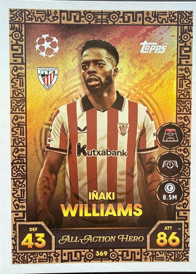 Iñaki Williams – Topps Match Attax Champions League 2025/26 – #369