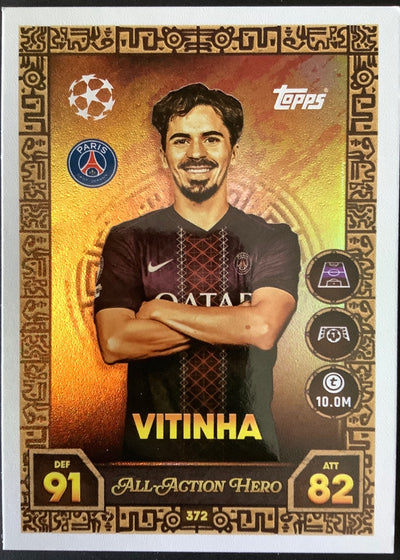 Vitinha – Topps Match Attax Champions League 2025/26 – #372