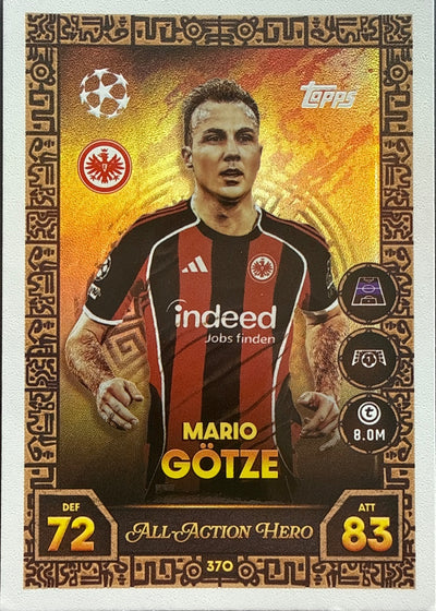 Mario Götze – Topps Match Attax Champions League 2025/26 – #370