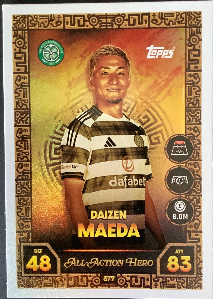 Daizen Maeda – Topps Match Attax Champions League 2025/26 – #377
