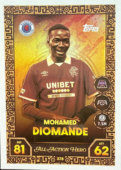Mohamed Diomande – Topps Match Attax Champions League 2025/26 – #378